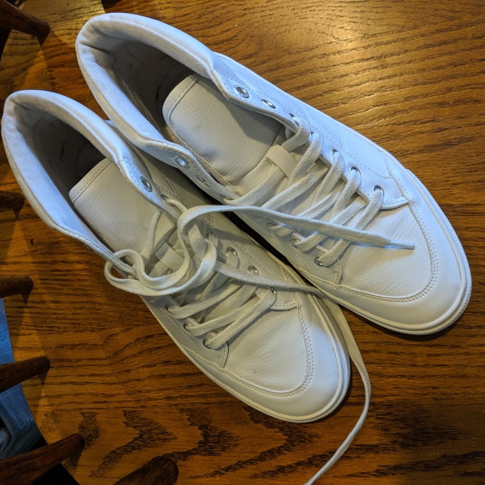 Old Navy All White High Top Sneakers